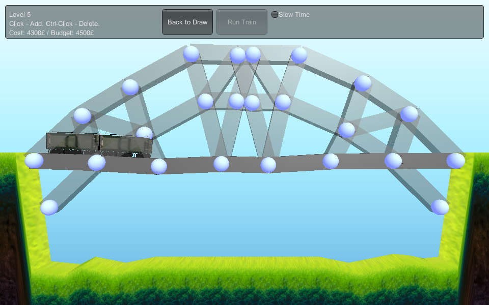 Krunker Bridge Builder Game