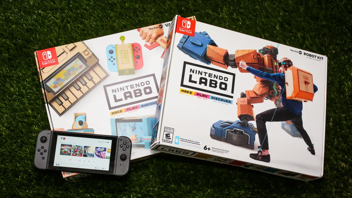Swing Monkey Nintendo Labo