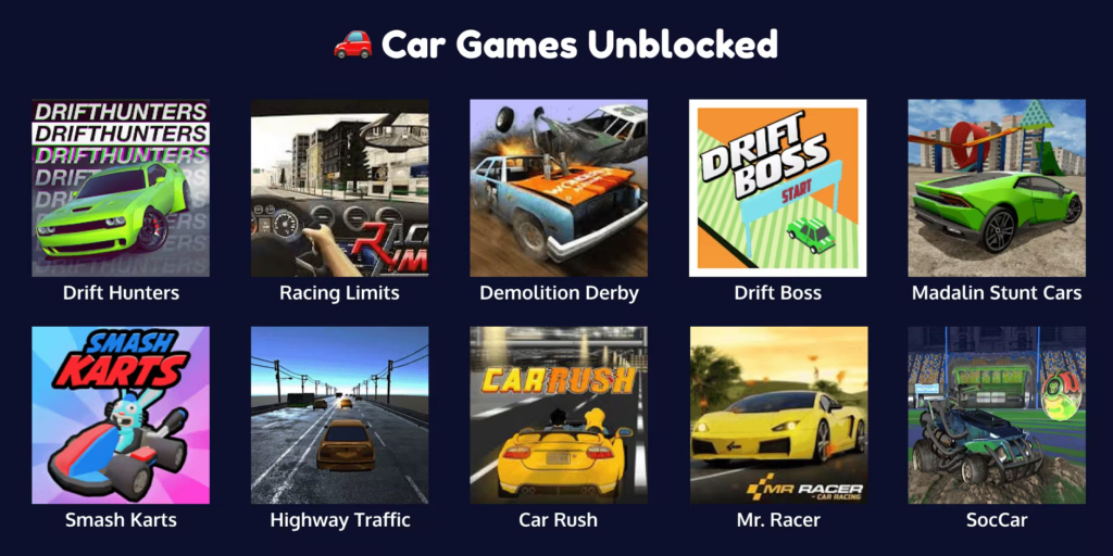 Car Rush Unblocked