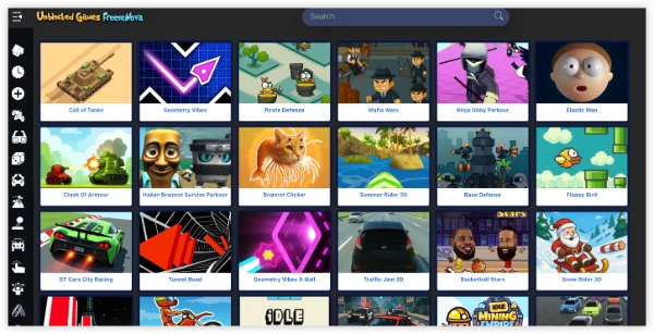 Freeze Nova Games