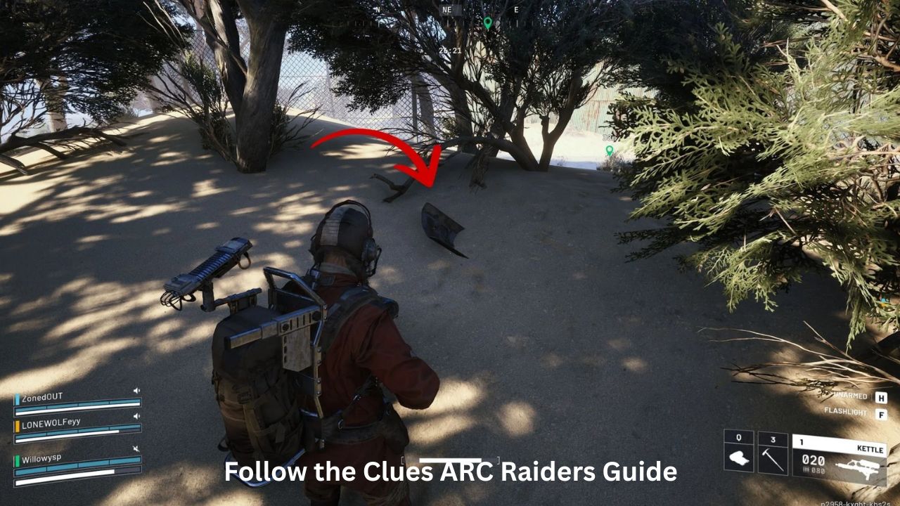 R6 Marketplace follow the clues arc raiders