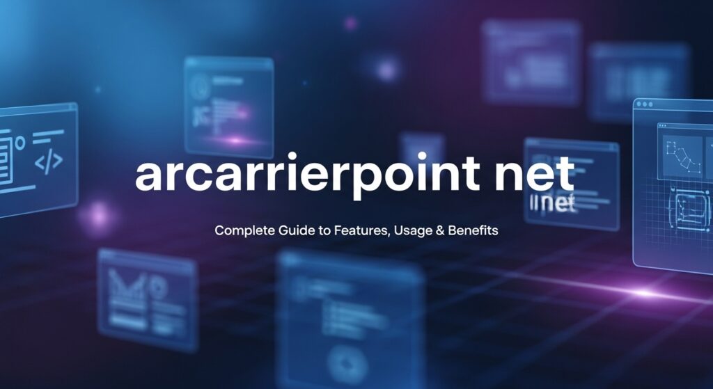 Arcarrierpoint Net Guide: Features, Benefits & More